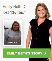 Emily Beth D. lost 135.0 lbs.*
