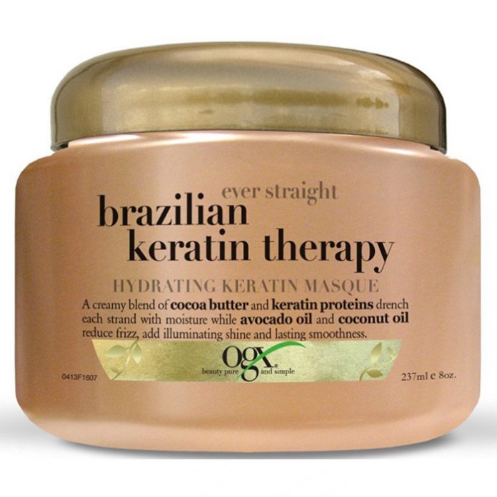 OGX Ever Straight Brazilian Keratin Therapy Hydrating Keratin Masque