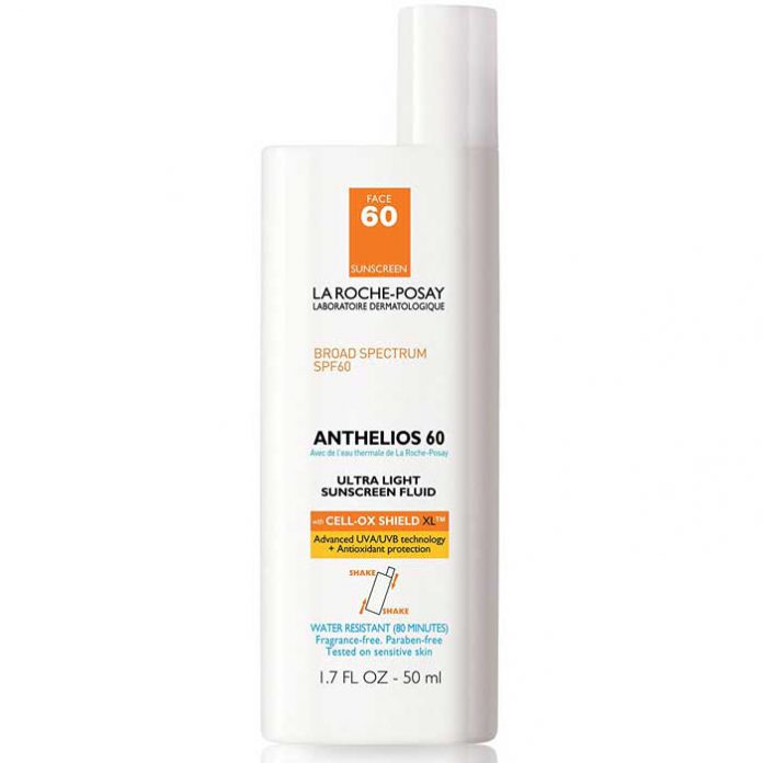 La Roche-Posay Anthelios Face Sunscreen Ultra-Light Fluid with Antioxidants