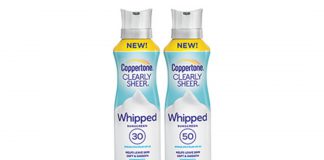 Coppertone Clearly Sheer Whipped Sunscreen Review