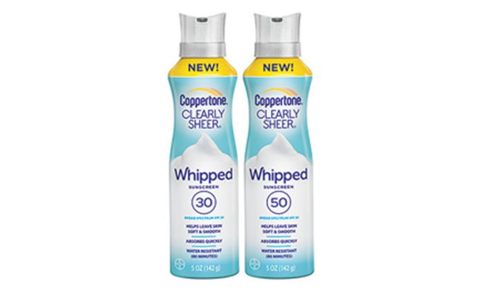 Coppertone Clearly Sheer Whipped Sunscreen Review