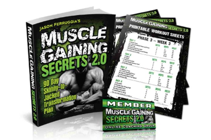 Muscle Gaining Secrets 2.0 Review