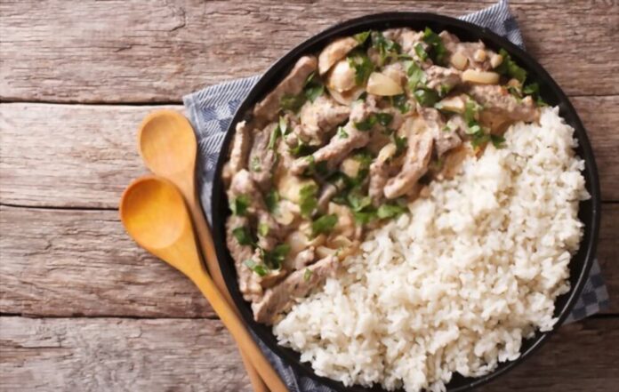 Beef Stroganoff